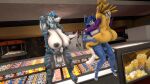  16:9 anthro bandai_namco big_breasts big_butt breast_play breast_suck breasts butt candlestick canid canine canis digimon digimon_(species) duo female female_penetrated fish food genitals gynomorph gynomorph/female gynomorph_penetrating gynomorph_penetrating_female hair hi_res holding_penis intersex intersex/female intersex_penetrating intersex_penetrating_female krystal mammal marine masturbation movie_theater nika_sharkeh nintendo nipples penetration penis popcorn renamon sfm_noob shark short_hair star_fox sucking vaginal vaginal_penetration video_games wide_hips widescreen wolf 