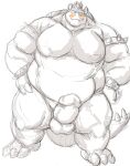  2021 anthro balls belly blush bowser edit erection genitals kemono koopa kotobuki male mario_bros moobs nintendo nipples overweight overweight_anthro overweight_male penis scalie simple_background sketch solo uncensored video_games white_background 