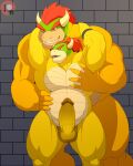  bowser bowser_jr. duo erection father father_and_child father_and_son genitals genji_(artist) hi_res incest_(lore) koopa male male/male mario_bros muscular nintendo parent parent_and_child penis scalie sex son video_games 