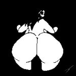  1:1 animated big_breasts big_butt black_hair breasts butt duo female hair hb-viper huge_breasts huge_butt human humanoid imscared male male/female mammal monstrous_humanoid short_playtime video_games white_body white_skin whiteface 