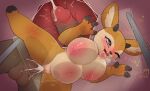  absurd_res aggressive_retsuko ahegao anal anal_penetration antelope anthro balls big_breasts blush bodily_fluids bovid breasts cum cum_in_ass cum_inflation cum_inside duo english_text eye_roll female female_focus female_penetrated genital_fluids genitals hi_res inflation looking_pleasured male male/female male_penetrating male_penetrating_female mammal penetration penis piercing pussy sanrio sex solo_focus text tofu_froth tongue tongue_out tongue_piercing tsunoda 