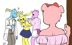  absurd_res anthro beaver capreoline cervid cuddles_(htf) ev_htf_(artist) giggles_(htf) group happy_tree_friends hi_res humor lagomorph leporid lumpy_(htf) mammal mondo moose rabbit rodent sciurid toothy_(htf) 