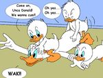  dewey_duck disney donald_duck huey_duck louie_duck quack_pack 