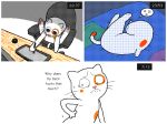  animal_focus animated animated_gif cat chair closed_mouth drawing drawing_tablet english_text flipnote_studio_(medium) holding keke_(kokorokeke) looping_animation no_humans office_chair original sitting sleeping stylus truth wide-eyed zzz 
