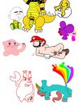  boo bowser ffuaxman ket-ralus kirby koopa lakitu mario mr_krabs my_little_pony nishi sotelo super_mario_bros. yoshi 