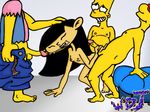  bart_simpson codename:_kids_next_door kuki_sanban milhouse_van_houten nelson_muntz the_simpsons wdj 