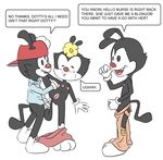  animaniacs dot_warner tagme wakko_warner yakko_warner 