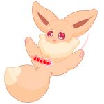 cakebufu canid canine eevee eeveelution female generation_1_pokemon mammal nintendo pokemon pokemon_(species)