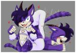 ahegao all_fours anthro beastly_z5 domestic_cat duo felid feline felis hi_res looking_pleasured male male/male mammal one_eye_closed rough_sex sega sex sonic_the_hedgehog_(series) tongue tongue_out viguro_the_cat wink