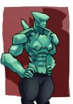 abs alien alien_humanoid ben_10 big_forearms blue_eyes breasts cartoon_network clothed clothing crystal_body elemental_creature elemental_humanoid featureless_breasts female forearms green_body humanoid md34 mineral_fauna mineral_humanoid muscular muscular_female petrosapien silhouette small_breasts solo spikes spikes_(anatomy) thick_thighs topless