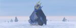  artist_name bird blue_eyes closed_eyes closed_mouth commentary_request creature day empoleon evolutionary_line gen_4_pokemon looking_up mei_ford no_humans outdoors penguin piplup pokemon pokemon_(creature) prinplup snow standing 