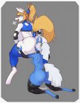  anal animal_humanoid anthro big_breasts big_butt biped blue_body bodily_fluids breasts butt clothed clothing crouching dated duo ears_up equid equid_humanoid equine equine_humanoid face_in_ass female female/female hair hi_res horse horse_humanoid humanoid long_hair looking_at_another looking_back looking_back_at_another mammal mammal_humanoid oral rimming robotjoe sex signature simple_background skimpy sweat sweaty_body sweaty_butt white_body white_hair 