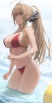  amagi_brilliant_park bikini free_style_(yohan1754) sento_isuzu swimsuits wet 