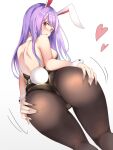  animal_ears ass ass_grab bunny_ears bunny_girl nagomian no_bra pantyhose reisen_udongein_inaba tail touhou 