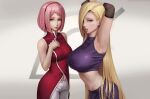  asian_clothes haruno_sakura limgae naruto naruto_shippuden yamanaka_ino 