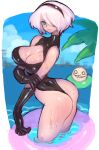  ass dakusuta leotard nier_automata no_bra sketch wet yorha_no.2_type_b 