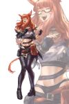  animal_ears armor final_fantasy final_fantasy_xiv garter heels megane miqo&#039;te pantsu seneka_grafika tail thighhighs weapon 