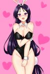  animal_ears bunny_ears bunny_girl fate/grand_order minamoto_no_raikou_(fate/grand_order) nao_naoko no_bra 