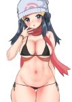 bikini hikari_(pokemon) mana_nzmr pokemon sketch swimsuits 