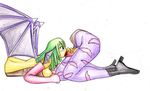  capcom darkstalkers morrigan_aensland nightwarriors null_brainz 