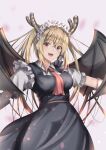  horns kobayashi-san_chi_no_maid_dragon maid tagme tooru_(kobayashi-san_chi_no_maid_dragon) wings 