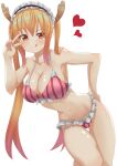  bikini horns kobayashi-san_chi_no_maid_dragon maid swimsuits tagme tooru_(kobayashi-san_chi_no_maid_dragon) 