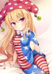  clownpiece miy@ pantyhose shirt_lift touhou wings 