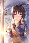  seifuku shikitani_asuka sweater tagme valentine 
