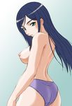  ass breasts kuga_natsuki large_breasts misnon_the_great my-hime panties solo topless underwear 