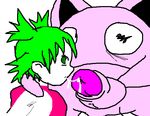  jigglypuff pokemon tagme yotsuba&amp;! yotsuba_koiwai 