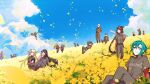  2others 4girls 6+boys annotated azura_cecillia baseball_uniform black_headwear black_wings blonde_hair blue_hair brown_hair dog ex_albio field floating_hair flower flower_field flying fujikiri_yana fuwa_minato genzuki_toujirou green_hair grey_pants hair_behind_ear harusaki_air hayase_sou highres inui_toko jikkyou_powerful_pro_yakyuu kuroi_shiba kuzuha_(nijisanji) lauren_iroas long_hair looking_up lying melissa_kinrenka multicolored_hair multiple_boys multiple_girls multiple_others nijisanji nijisanji_id nijisanji_kr pants purple_eyes rai_galilei red_hair riksa_dhirendra running ryuushen seffyna short_hair smile sportswear streaked_hair twintails two-tone_hair virtual_youtuber white_hair wings yamagami_karuta yorumi_rena 