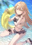  bikini garter girls_frontline ppk_(girls_frontline) sakana-ko see_through swimsuits wet 