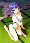  ai_yori_aoshi bikini breast_hold cleavage sakuraba_aoi swimsuits watermark 