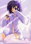  dress_shirt pantsu suzuhira_hiro tagme thigh-highs 