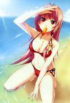  asahikawa_fuuka bikini bomi cleavage fixed lucky_x_crosse swimsuits 