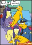  chief_wiggum comic comics-toons ralph_wiggum sherri terri the_simpsons 