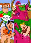  barney_rubble comic dino eggplant eliza_thornberry fred_flintstone hanna_barbera the_flintstones wild_thornberrys 