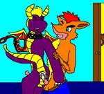  crash_bandicoot crossover spyro_the_dragon tagme uknown 