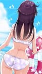  ass bikini hamaken kantai_collection swimsuits ushio_(kancolle) 