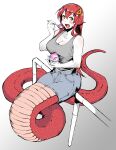  miia_(monster_musume) monster_girl monster_musume_no_iru_nichijou pointy_ears scribblesquad tail 