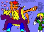  crash_bandicoot crossover legend_of_zelda link nintendo spyro_the_dragon uknown 