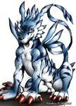  digimon garurumon karabiner tagme 