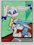  babs_bunny buster_bunny juanomorfo tagme tiny_toon_adventures 