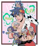  !? 6+boys :&gt; alternate_hair_length alternate_hairstyle animal_ears astraea_f barefoot black_hair black_sclera blush bug butterfly cat_boy cat_ears cat_tail chibi closed_eyes colored_sclera eating food greek_clothes green_eyes gyro hades_(game) heterochromia hood hood_up kemonomimi_mode laurel_crown long_hair male_focus miniboy mismatched_sclera multiple_boys multiple_persona o3o open_mouth red_eyes scythe silver_hair single_bare_shoulder skull tail thanatos_(hades) yellow_eyes zagreus_(hades) 