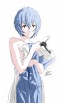  ani_ ayanami_rei neon_genesis_evangelion seifuku sketch topless 