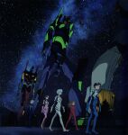  ayanami_rei bodysuit ikari_shinji makinami_mari_illustrious mecha megane nagisa_kaworu neon_genesis_evangelion oshiyama_kiyotaka souryuu_asuka_langley 