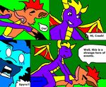  comic crash_bandicoot crossover spyro_the_dragon uknown 