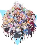  1other 6+girls a-chan_(hololive) absolutely_everyone absurdres ahoge airani_iofifteen akai_haato aki_rosenthal alternate_costume amane_kanata androgynous animal_ear_fluff animal_ears animal_hood ankimo_(tokino_sora) antlers anya_melfissa ascot ayunda_risu azki_(hololive) bangs bare_shoulders beret black_dress black_hair black_headwear black_hoodie black_jacket black_legwear black_shorts black_skirt blonde_hair blue_bow blue_eyes blue_hair blue_jacket blue_skirt blunt_bangs blush bodysuit book bow braid braided_ponytail breasts bridal_gauntlets brown_cloak brown_corset brown_eyes brown_hair cat_ears cat_girl ceres_fauna chain cheese claw_pose cloak collar commentary dated demon_horns demon_tail demon_wings detached_hair dice_hair_ornament dog_ears dog_tail doll double_bun dragon_girl dragon_horns dress drumsticks elbow_gloves english_commentary enma-chan everyone eyebrows_visible_through_hair felutiahime fish_tail flower food fox_ears fox_girl fox_shadow_puppet fox_tail friend_(nanashi_mumei) frilled_skirt frills full_body gawr_gura glasses gloves gothic_lolita gradient_hair green_eyes green_hair grey_eyes grey_legwear grin hair_between_eyes hair_bow hair_flower hair_intakes hair_ornament hairband hairclip hakos_baelz halo halterneck hand_on_hilt hat head_chain headphones headphones_around_neck heart heart_ahoge heart_hands heterochromia highres himemori_luna holding holding_book holding_doll holding_food holding_sword holding_weapon hololive hololive_english hololive_indonesia hood hooded_cloak hoodie horns hoshimachi_suisei houshou_marine huge_filesize inugami_korone irys_(hololive) jacket jester_cap katana key_necklace kiryu_coco kureiji_ollie lion_ears lion_girl lolita_fashion long_hair long_skirt looking_at_viewer mano_aloe medium_breasts minato_aqua momosuzu_nene moona_hoshinova mori_calliope mouse_ears mouse_girl mousetrap mr._squeaks_(hakos_baelz) multicolored multicolored_eyes multicolored_hair multiple_girls murasaki_shion nakiri_ayame nanashi_mumei natsuiro_matsuri necktie nekomata_okayu ninomae_ina&#039;nis official_alternate_costume omaru_polka omega_alpha one_eye_closed oni_horns ookami_mio oozora_subaru open_clothes open_jacket open_mouth orange_hair ouro_kronii pantyhose pavolia_reine peaked_cap pentagram pink_hair planet_hair_ornament pleated_skirt pointy_ears ponytail prison_clothes purple_eyes purple_hair rabbit_ears rabbit_girl rainbow_hair rat red_eyes red_hair red_jacket roboco-san sakura_miko shark_girl shark_hood shark_tail sharp_teeth sheep_girl sheep_horns shirakami_fubuki shiranui_flare shirogane_noel shirt shishiro_botan short_hair short_shorts shorts sidelocks silver_hair simple_background skirt sleeves_past_wrists small_breasts smile spiked_collar spikes squirrel_ears squirrel_girl streaked_hair swept_bangs sword tail tail_around_leg takanashi_kiara teeth thigh_strap thighhighs tokino_sora tokoyami_towa tongue tongue_out triangle_halo tsunomaki_watame twin_braids twintails two-tone_hair uruha_rushia usada_pekora v very_long_hair virtual_youtuber watson_amelia weapon white_background white_bodysuit white_hair white_jacket white_legwear white_shirt wings wolf_ears wolf_girl wolf_tail yellow_eyes yellow_jacket yozora_mel yukihana_lamy yuzuki_choco zombie 