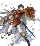  armor fire_emblem fire_emblem:_shin_ankoku_ryuu_to_hikari_no_ken kita_senri marth nintendo sword torn_clothes 