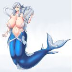  mermaid monster_girl nipples see_through swimsuits tagme tail 